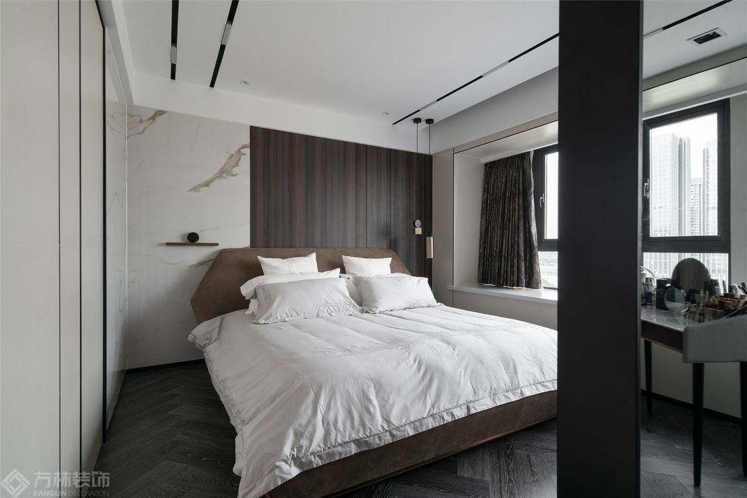 现代简约 160平一个有态度的生活空间-卧室